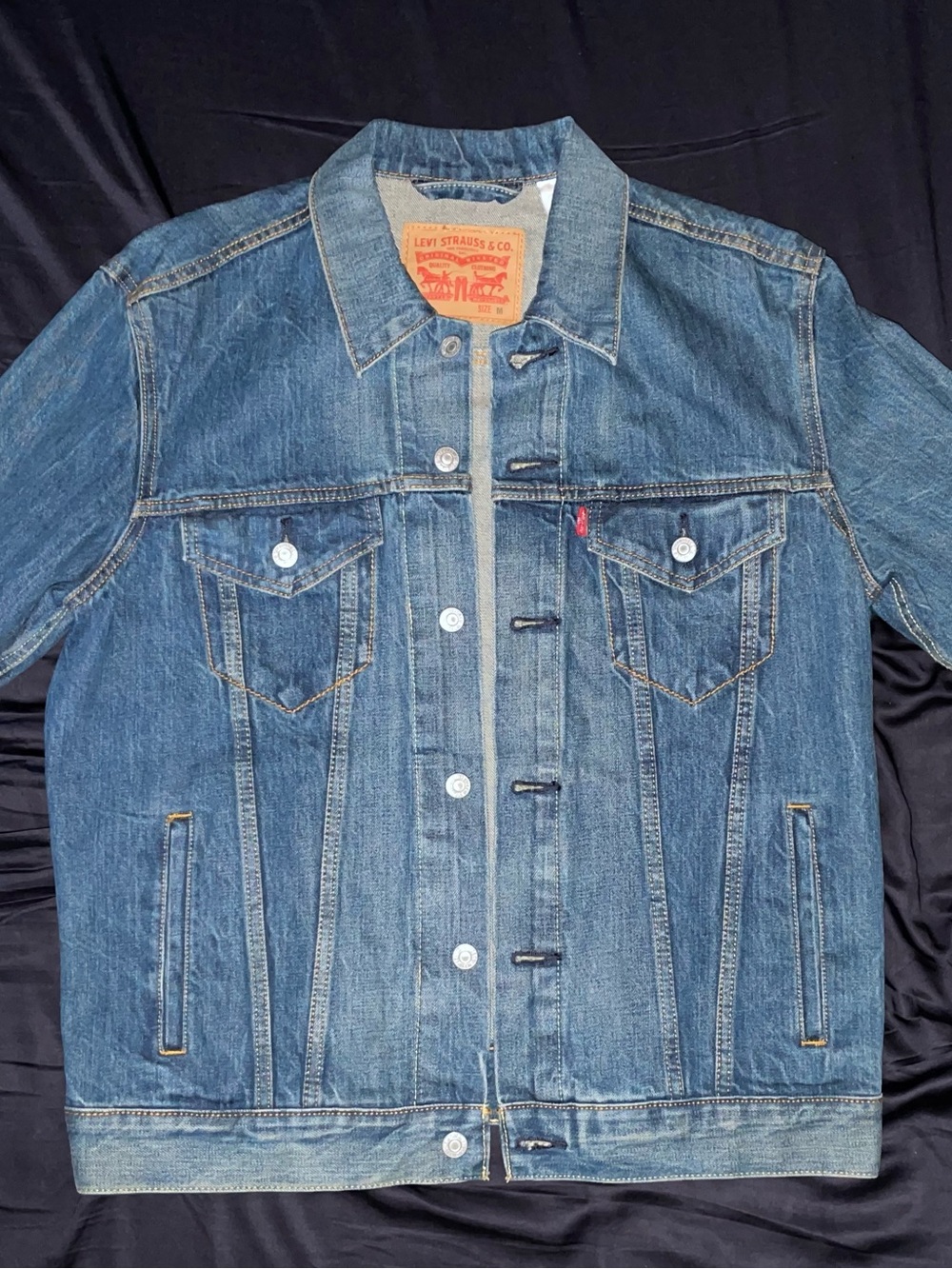 Levi's Blue Denim Trucker Jacket